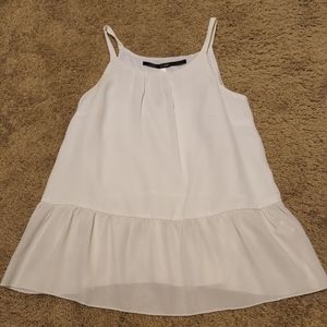 Kenzie Tank Top Flowy Halter Peplum